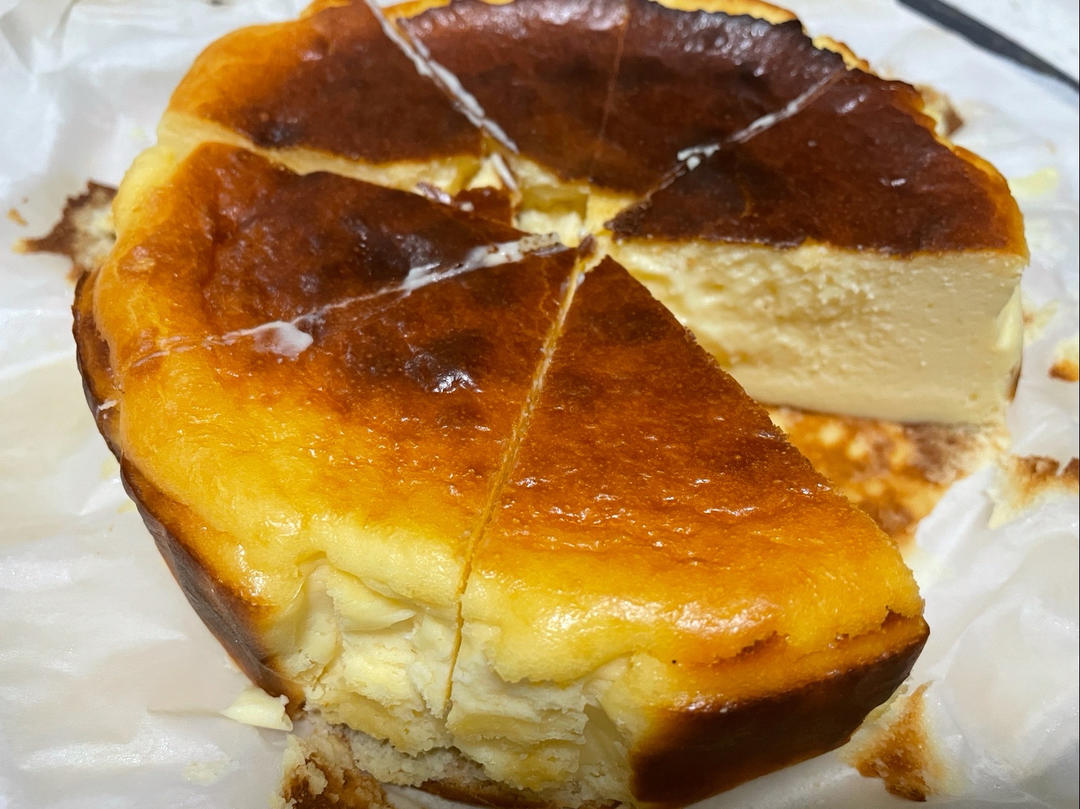 巴斯克芝士蛋糕『最简单的蛋糕』零失败🔥芝士控