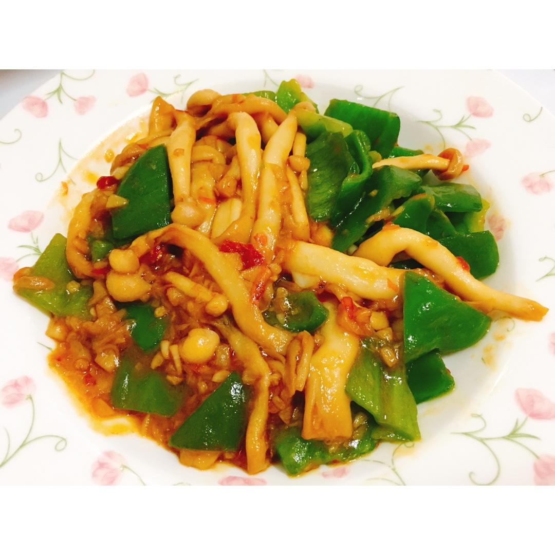 丁小豆做的蚝油海鲜菇