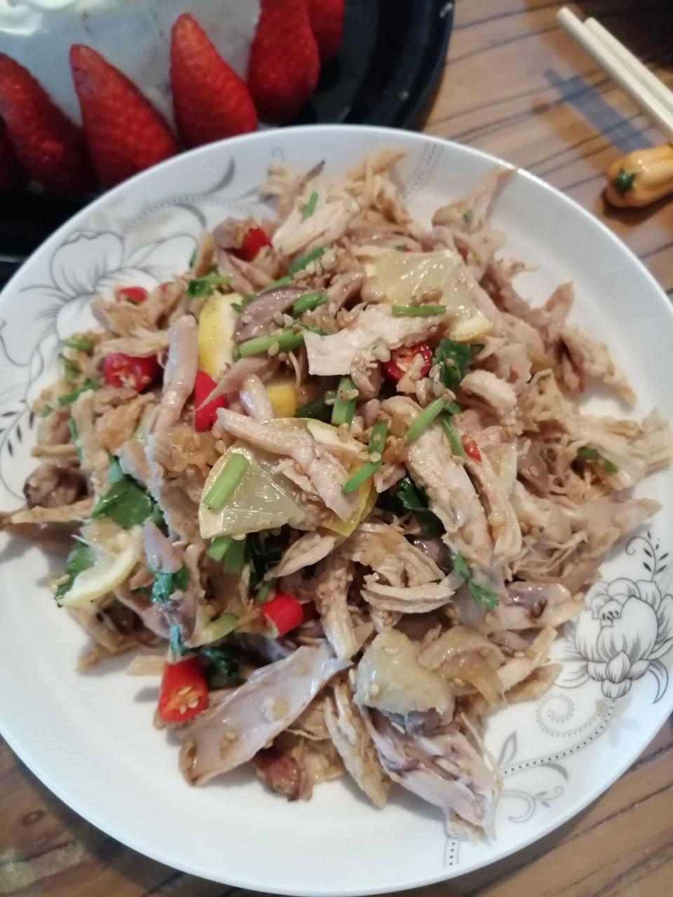 家庭版的手撕鸡