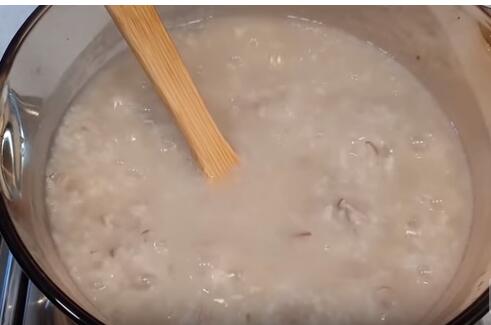 韩式香菇牛肉粥的做法 步骤8
