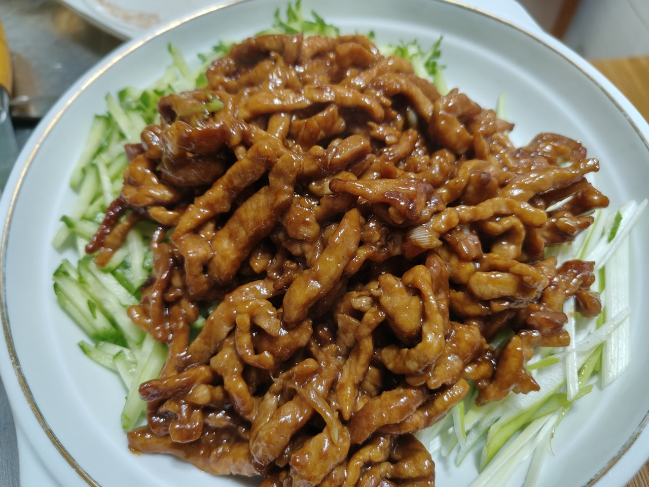 京酱肉丝