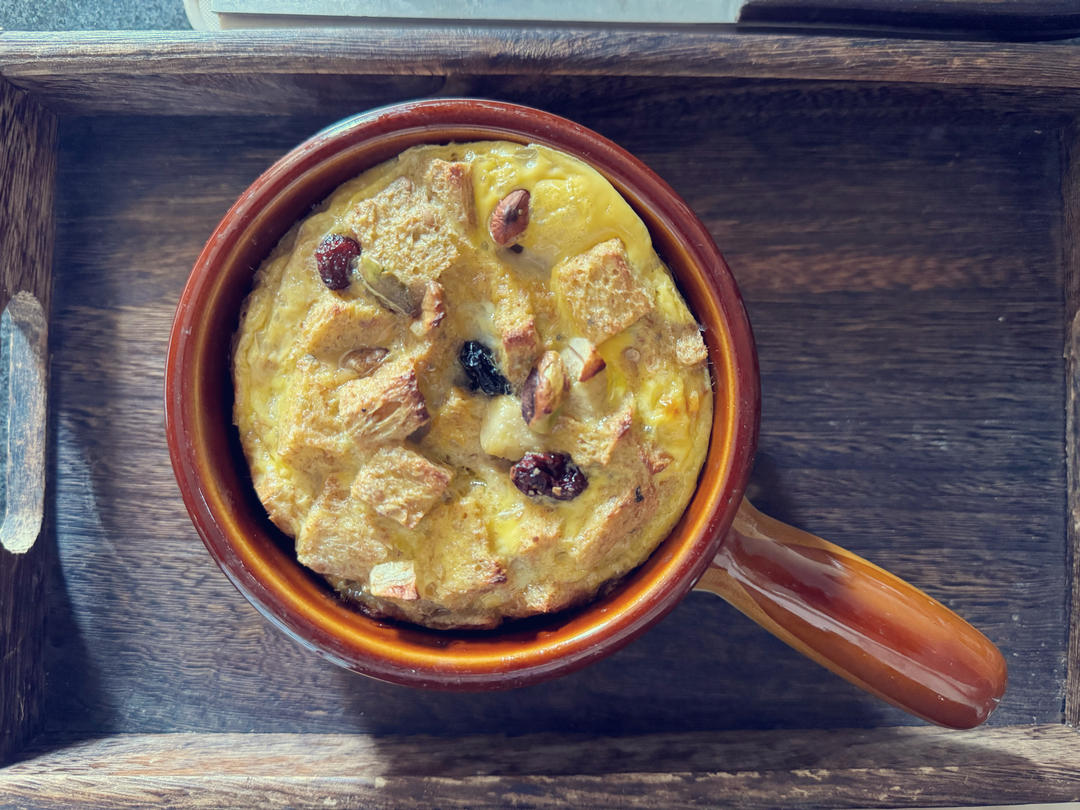 香蕉吐司蛋奶布丁