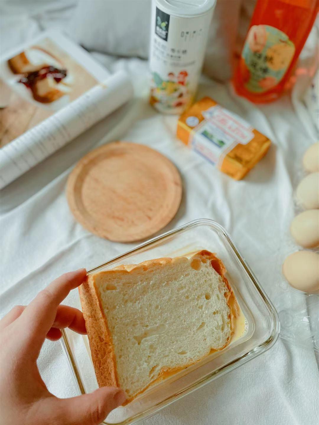 纯奶手撕吐司的做法 步骤1