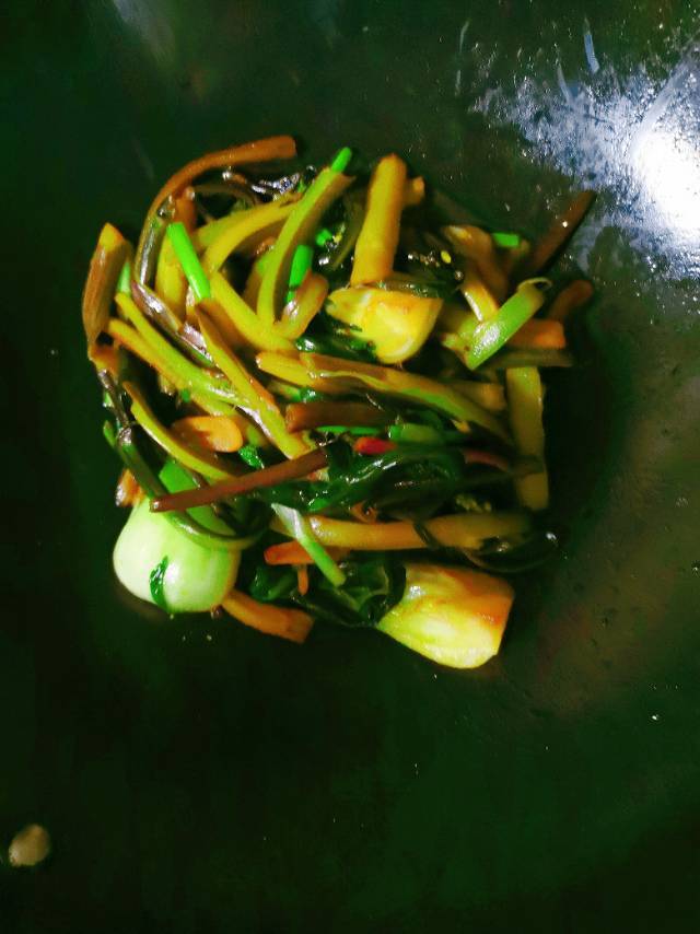 糖醋紫菜苔（贵州家常系列）