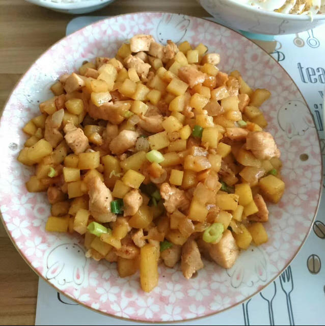 一道怎么做都好吃的干煎土豆鸡丁（红烧，咖喱，椒盐，孜然）
