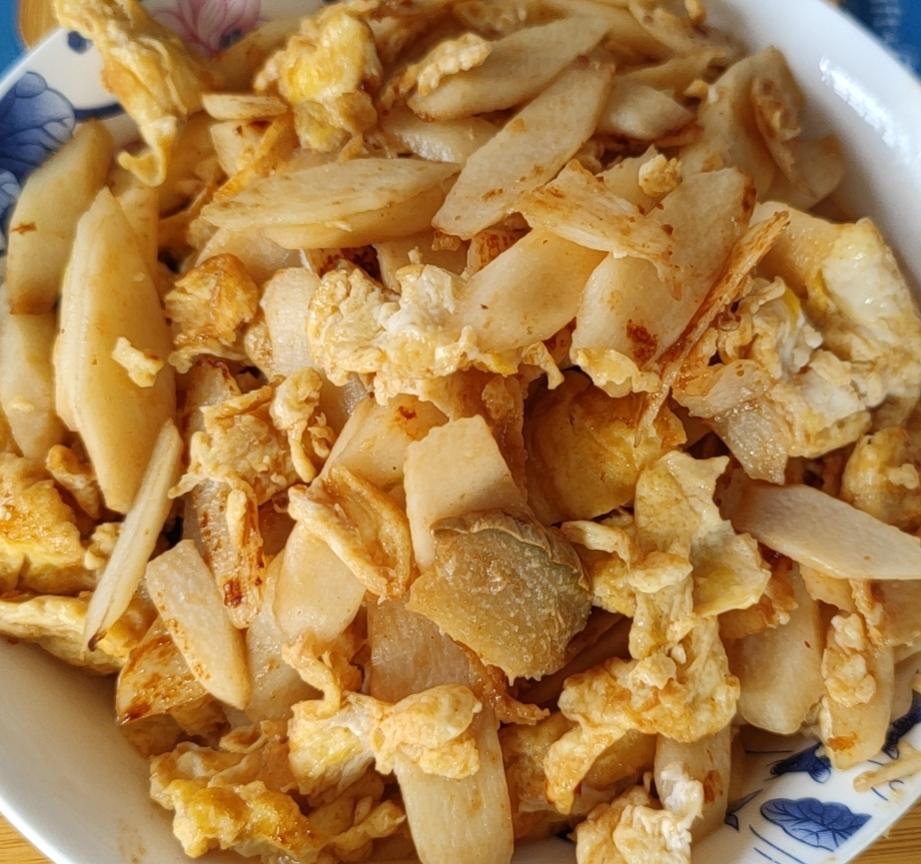 山药炒鸡蛋