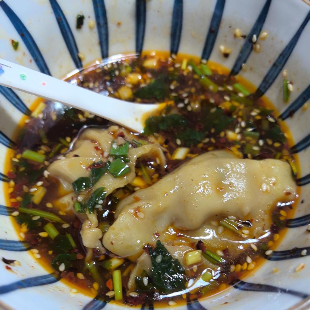 🔥五分钟搞定❗️酸辣开胃一吃就上瘾的酸汤水饺