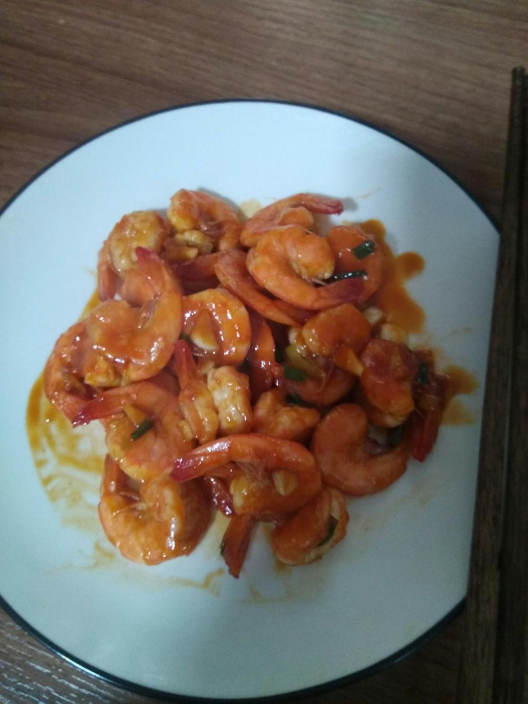 脆脆鲜虾仁（酸甜口味）
