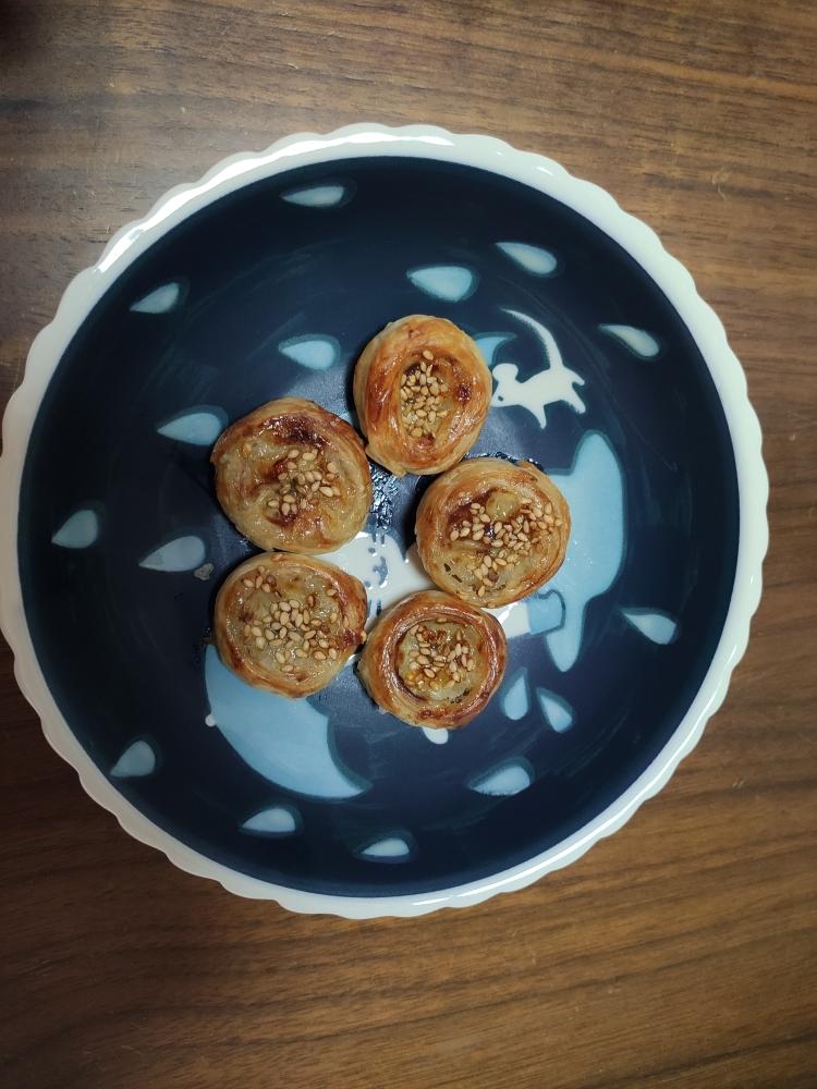 手抓饼香蕉卷的做法