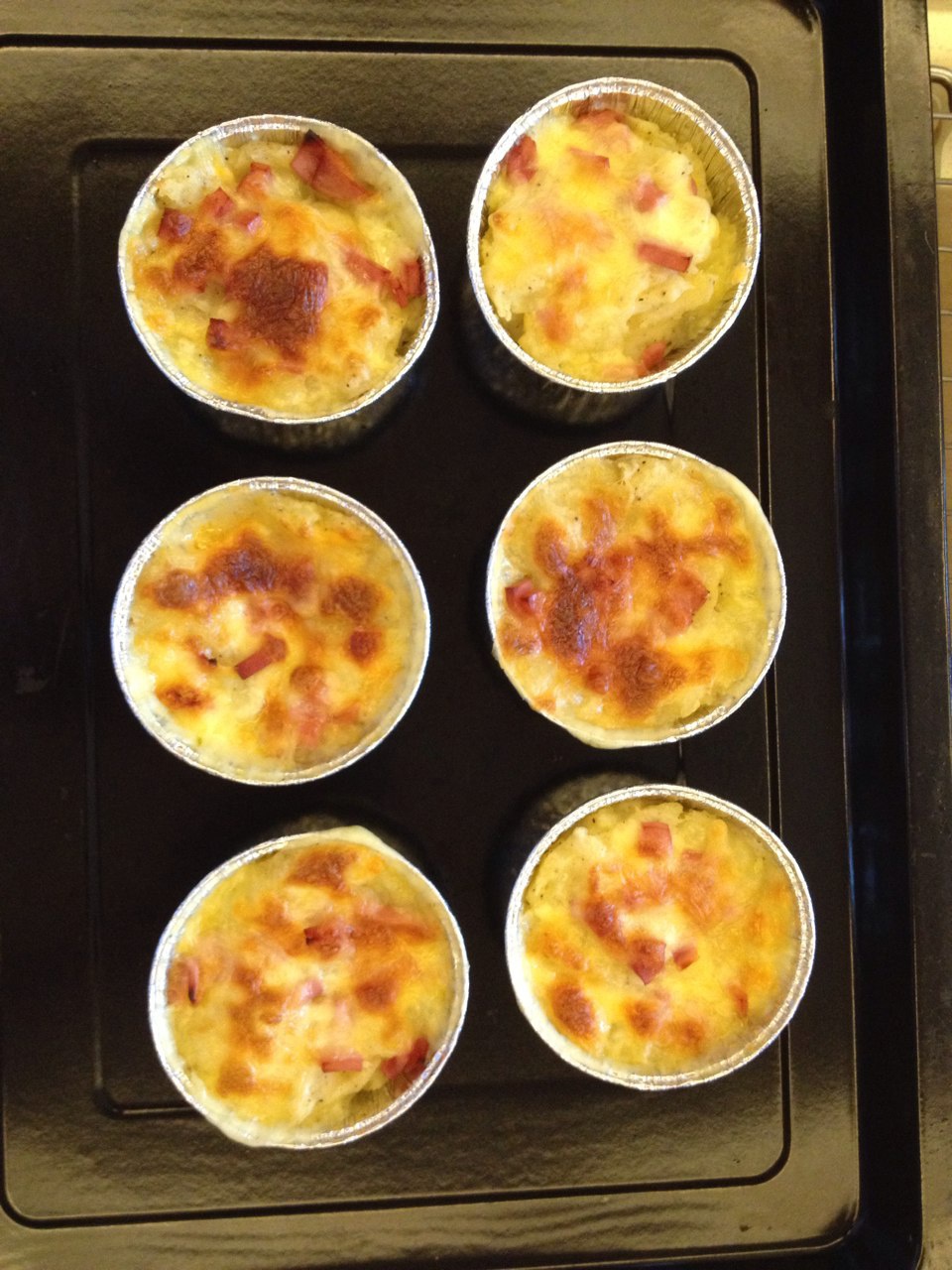 奶酪培根焗薯茸