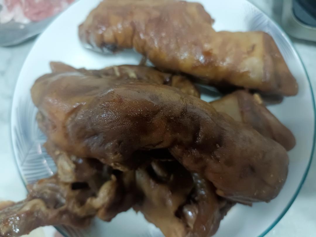 红烧羊蹄 看了就让你流口水的进补大菜