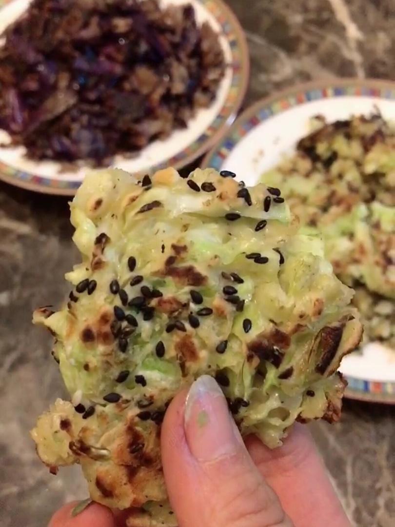 卷心菜嫩饼
