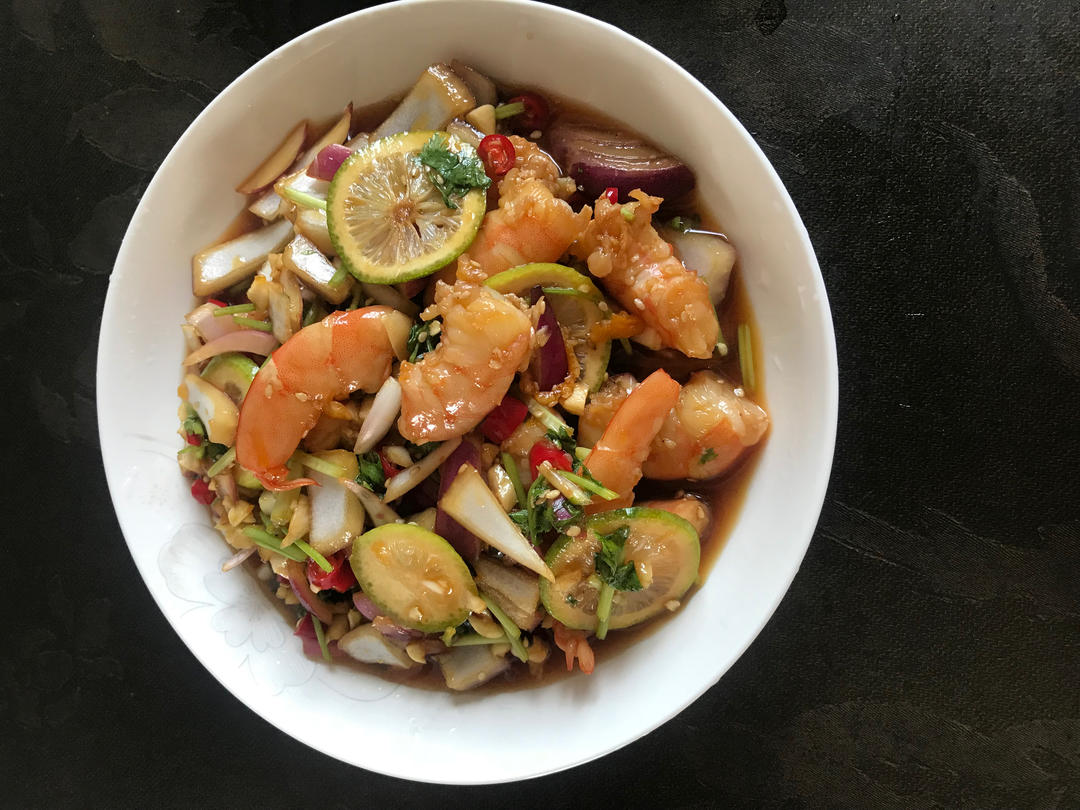 绝绝子～泰式酸辣虾