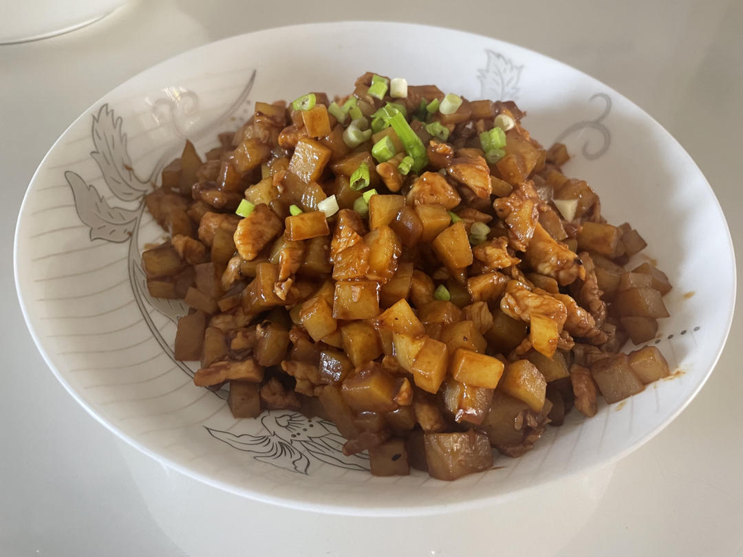 一道怎么做都好吃的干煎土豆鸡丁（红烧，咖喱，椒盐，孜然）