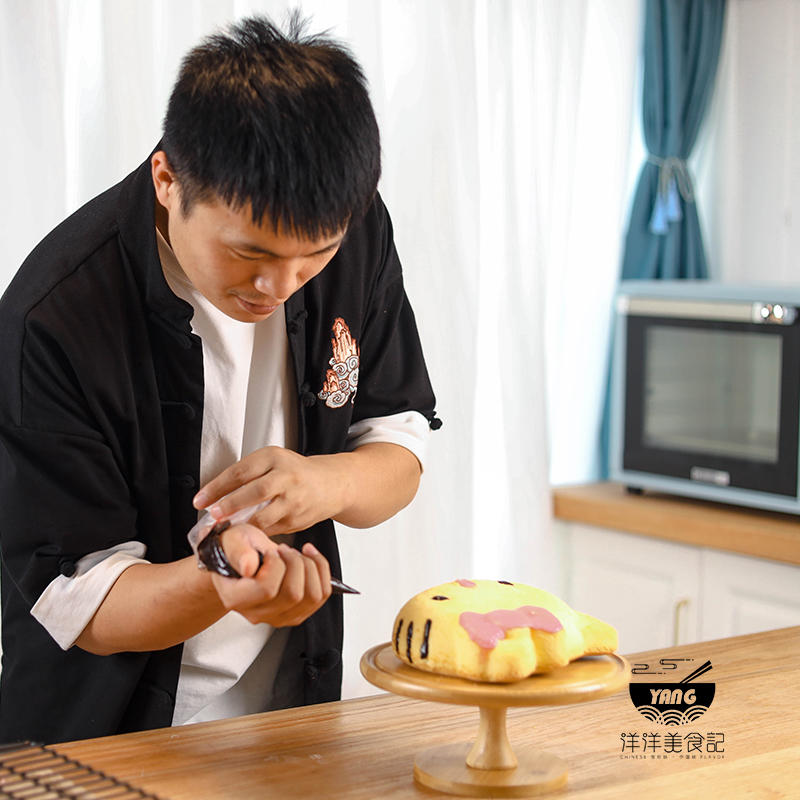 纯奶手撕吐司的做法 步骤1