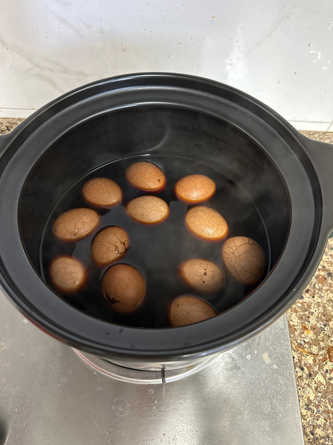 家庭版五香茶叶蛋