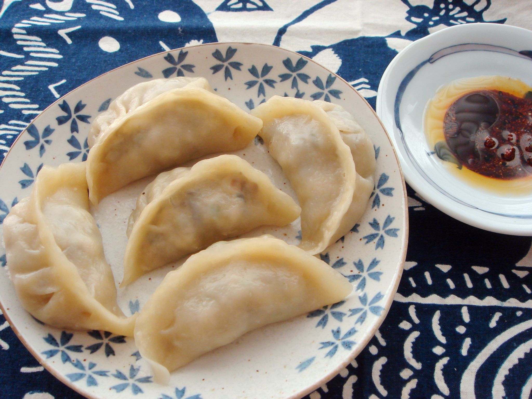 茄子烫面饺