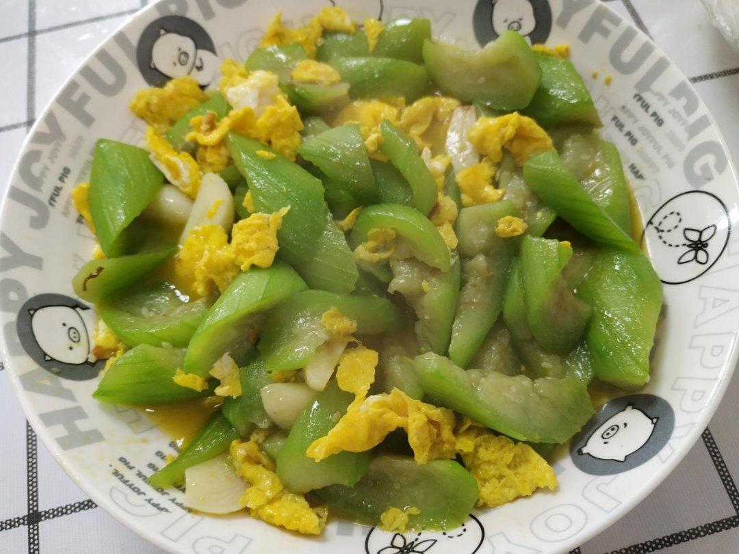 丝瓜炒蛋