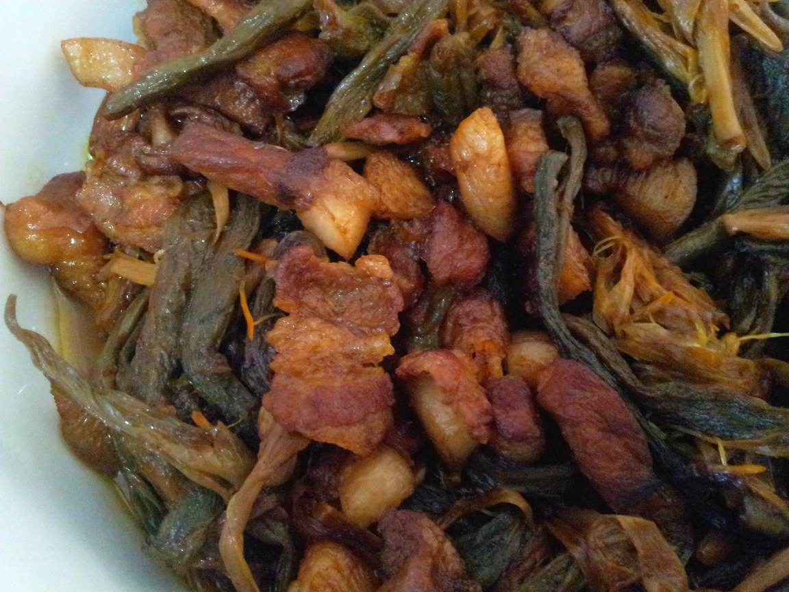 干豆角烧肉
