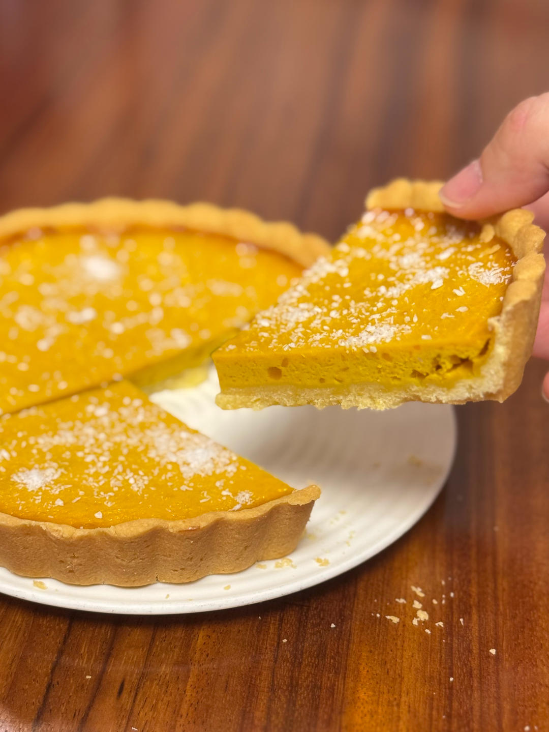 【奶香南瓜派】