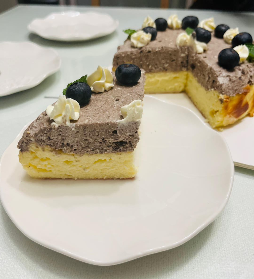 奥利奥慕斯+巴斯克蛋糕（小美版）