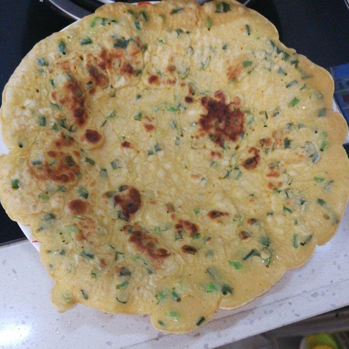 葱花鸡蛋饼