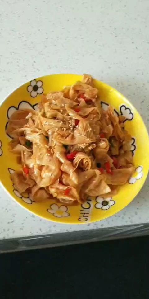 香辣豆皮