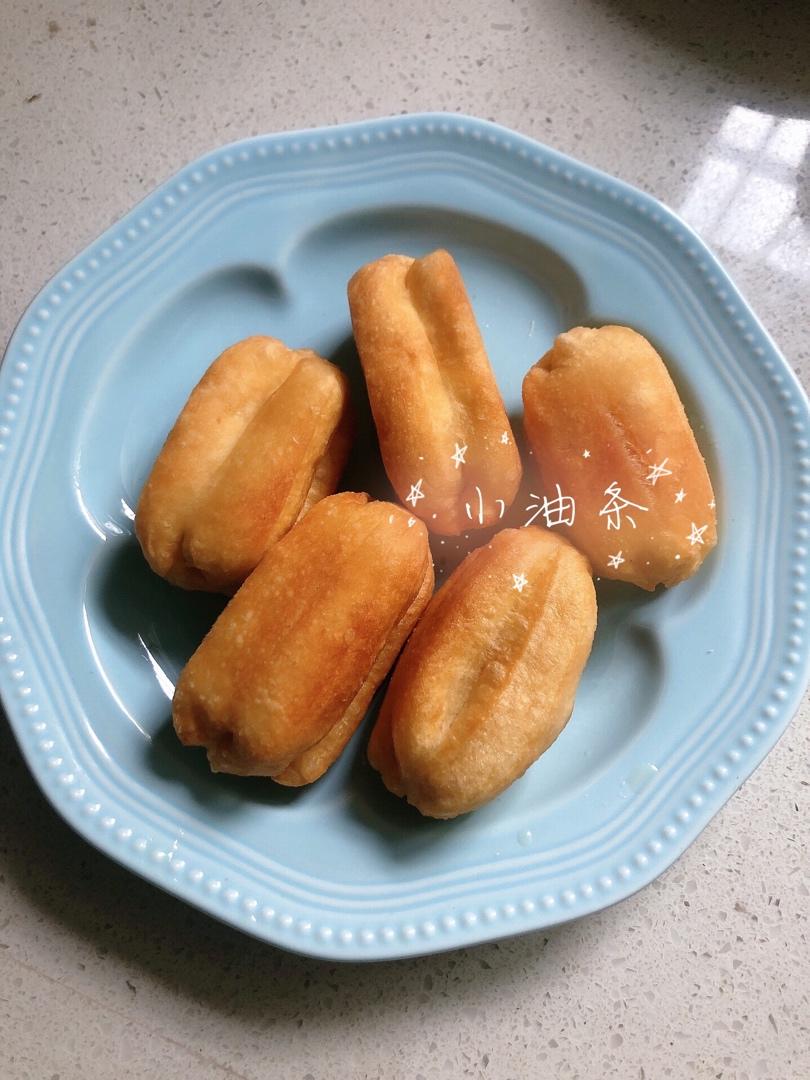 自制无泡打粉油条