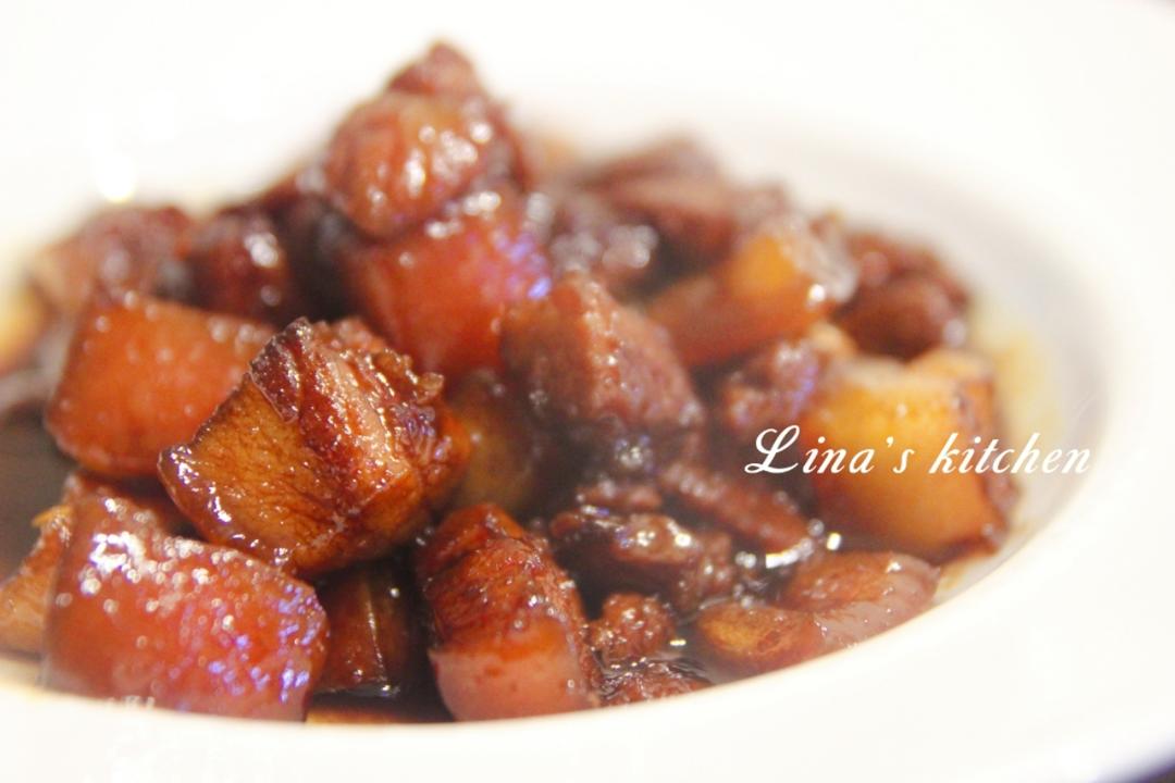 小美版 无油无水红烧肉的做法