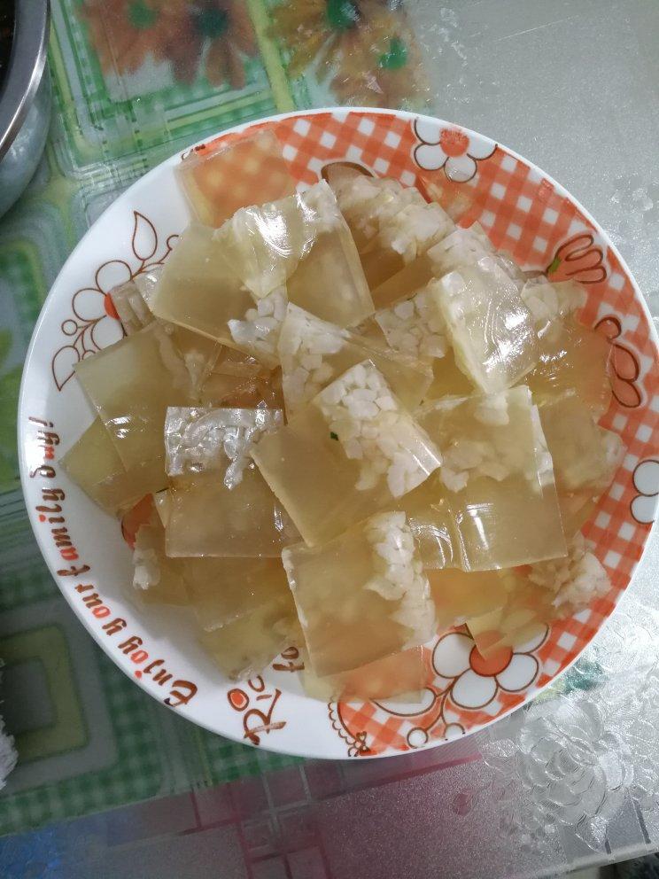 吃真正的胶原蛋白：水晶皮冻