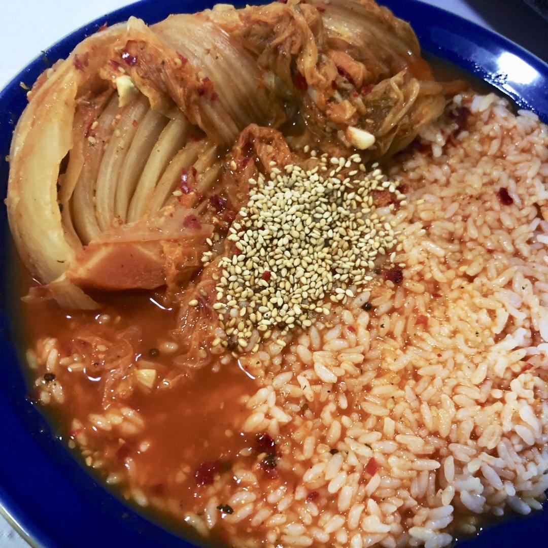 【新婚日记】清汤煮辣白菜泡饭
