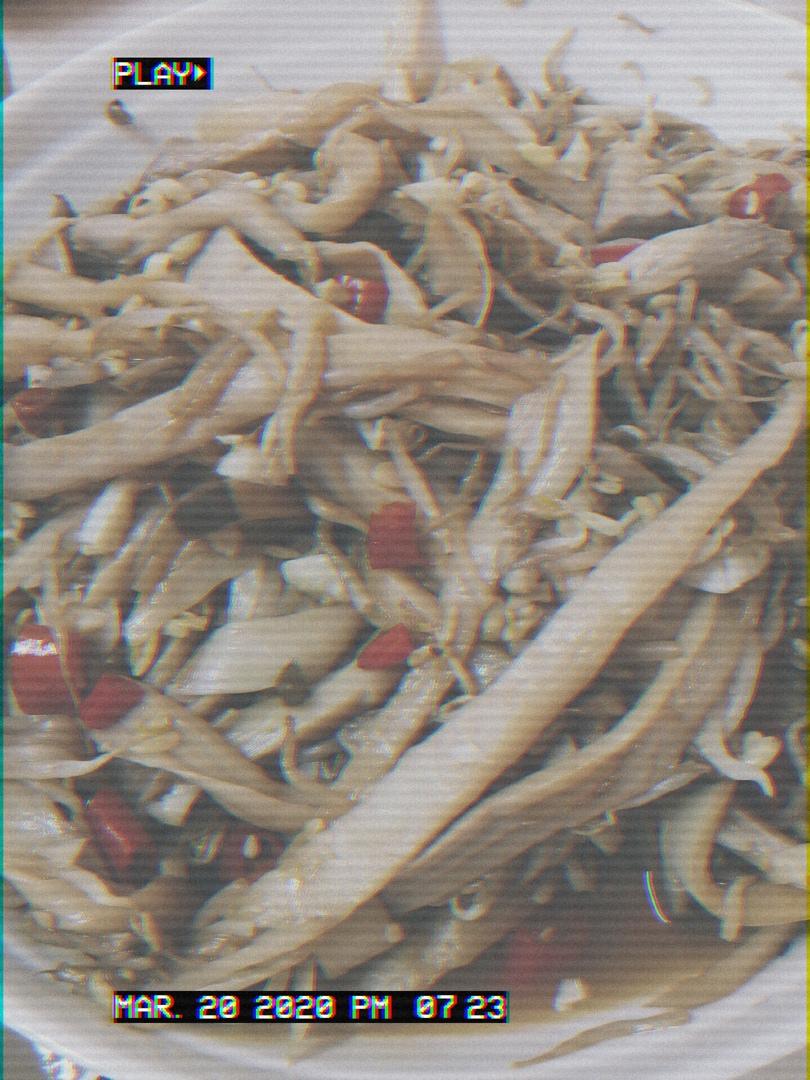 比肉还好吃的【手撕凉拌杏鲍菇】，上桌扫光光