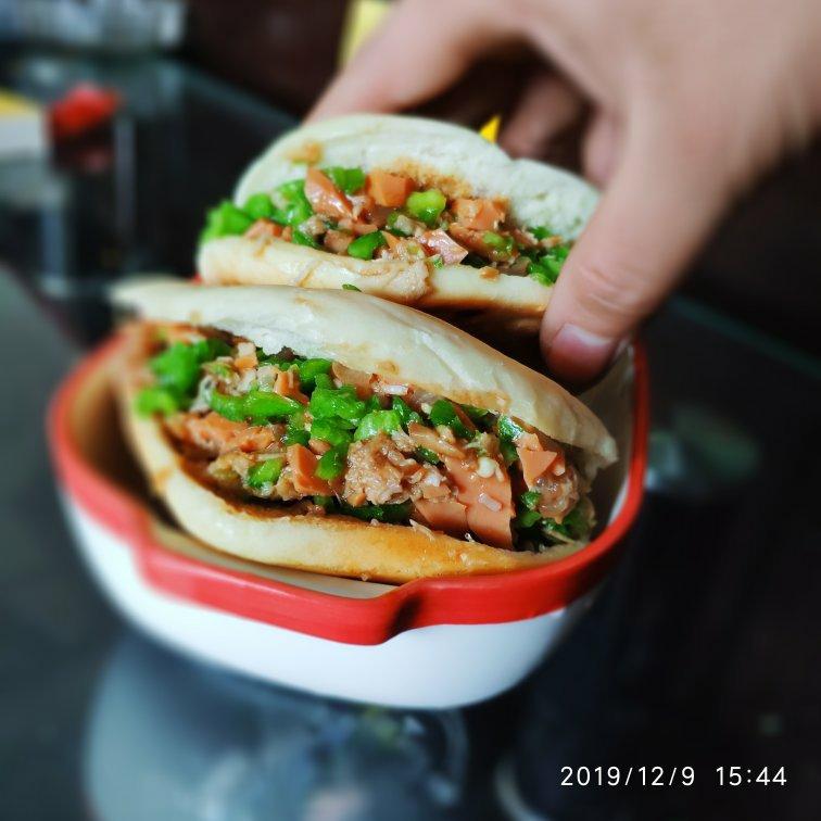 肉夹馍(白吉馍的制作)