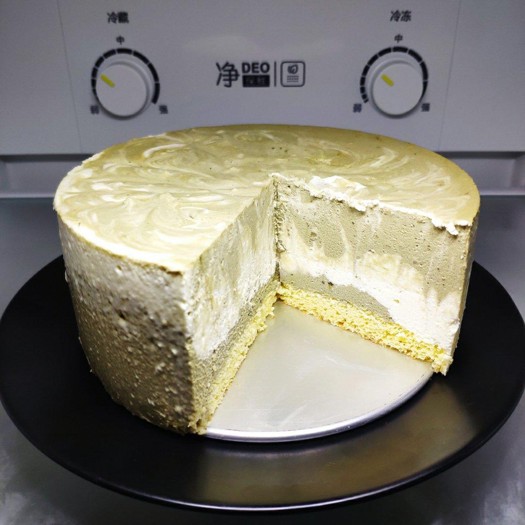 抹茶大理石慕斯