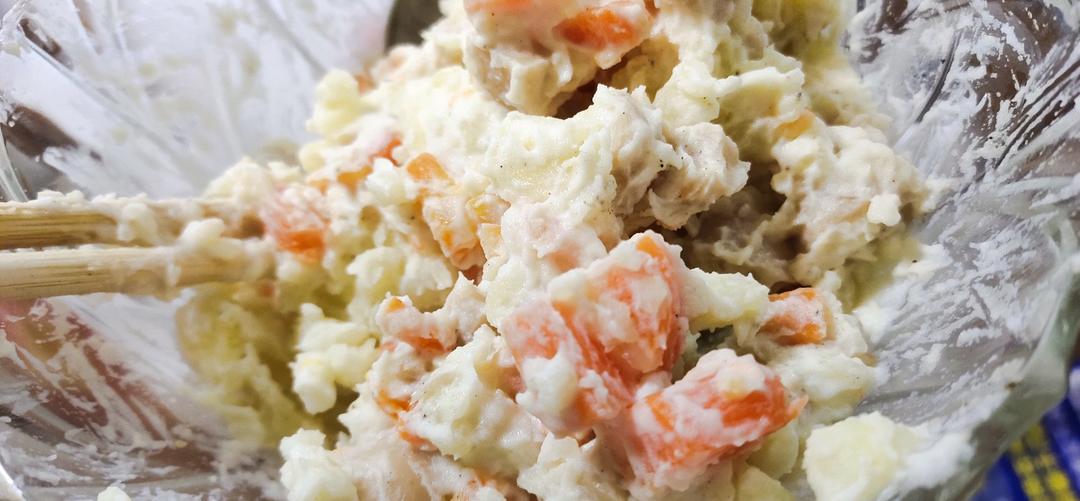 用料很足の土豆泥沙拉
