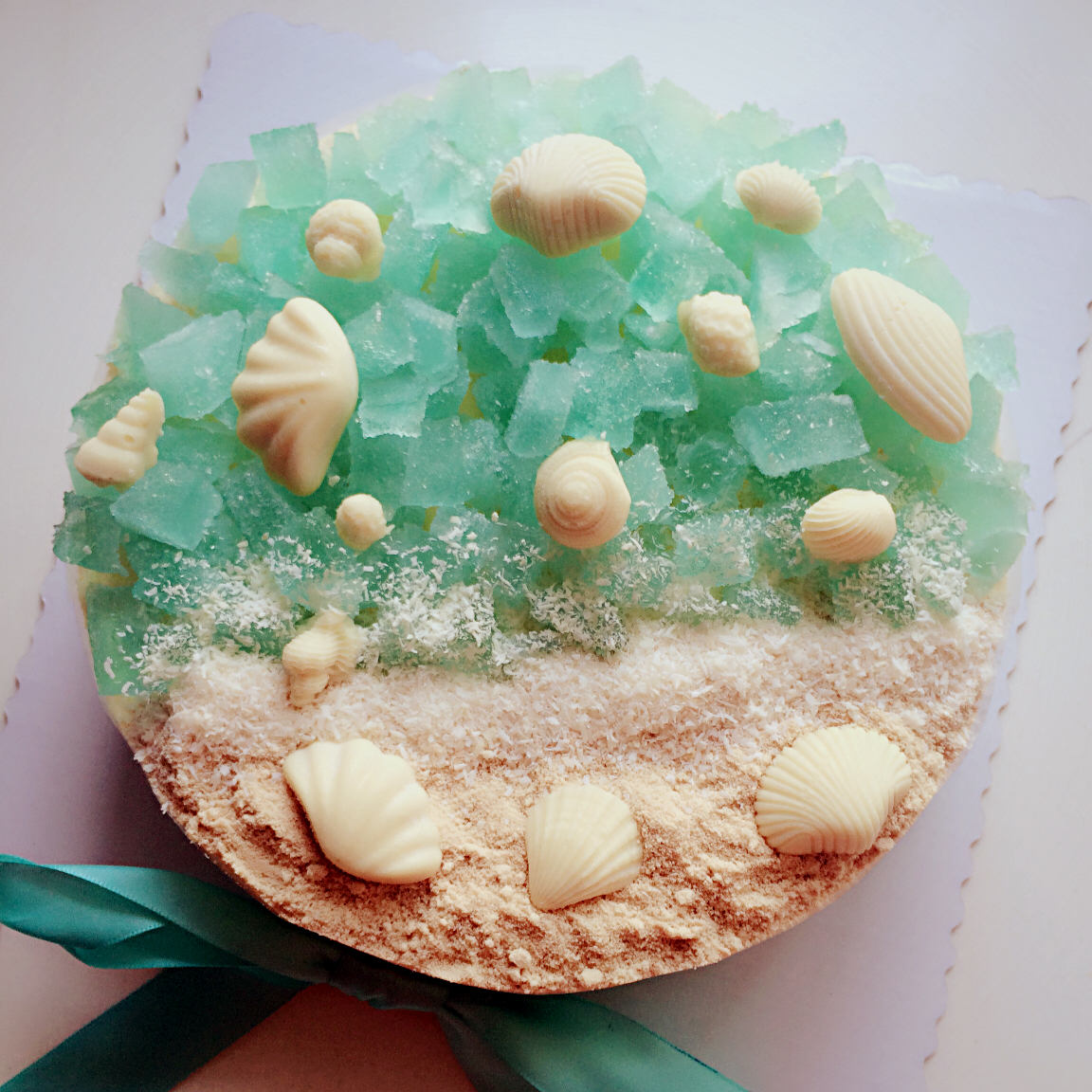 海洋酸奶慕斯蛋糕