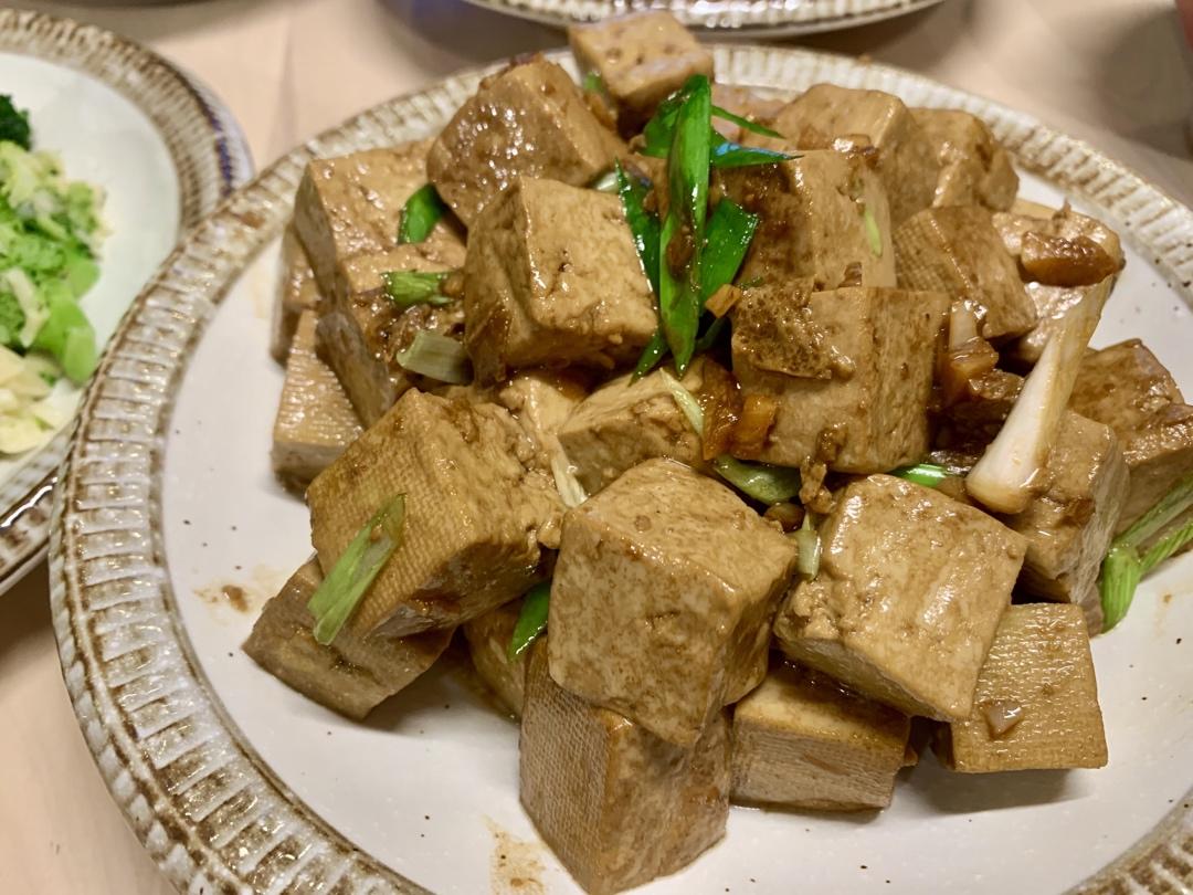 肉末烧豆腐