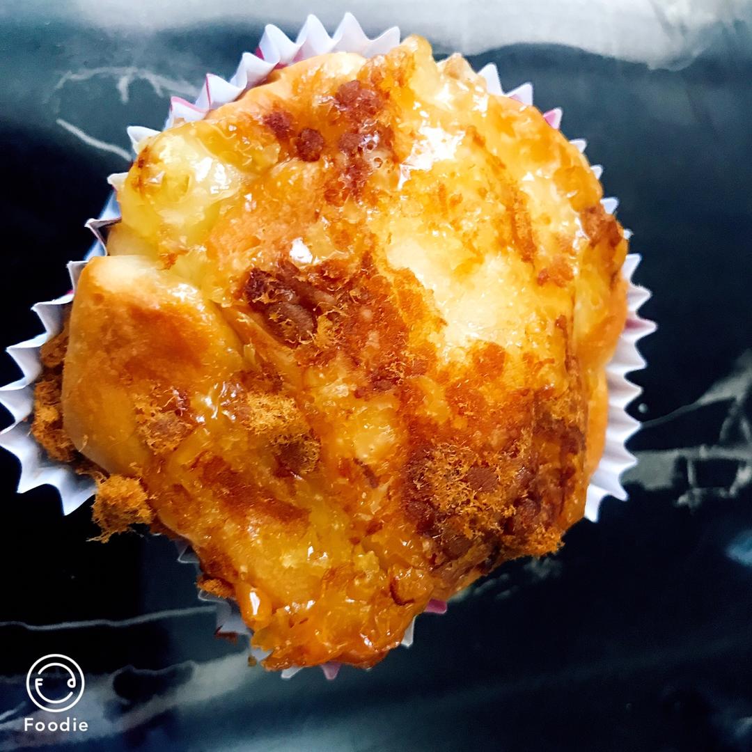 肉松手撕面包—超软会爆浆的面包哟