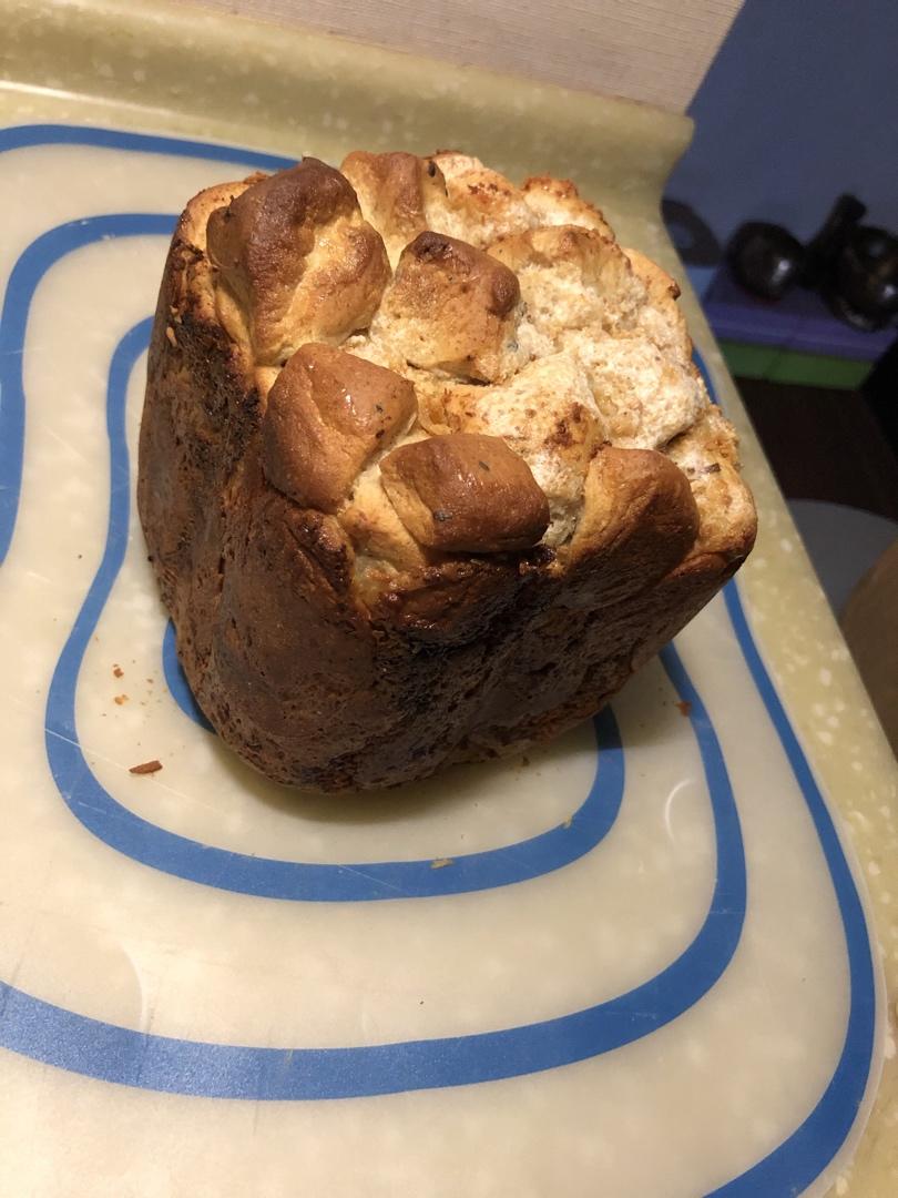 面包机做木糖醇手撕肉松面包