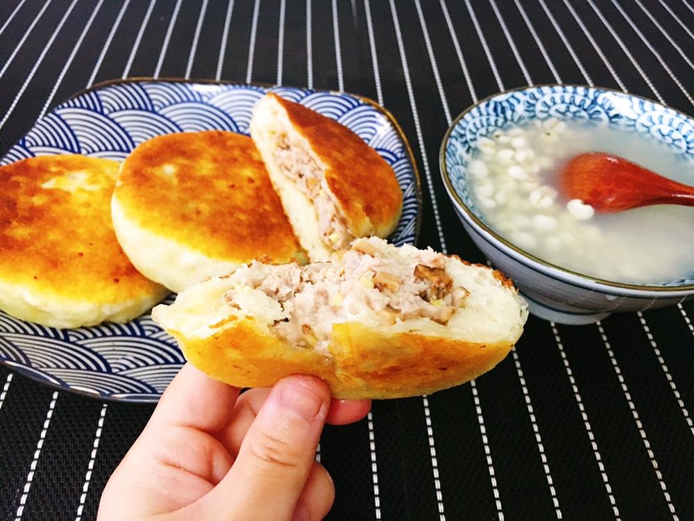 不用去早餐店的发面馅饼