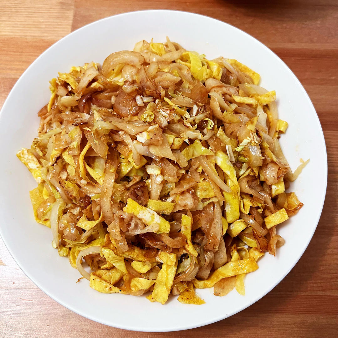 陕西私房炒饼[内附饼丝做法]