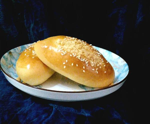 柔软香甜🌸奶香酥粒面包