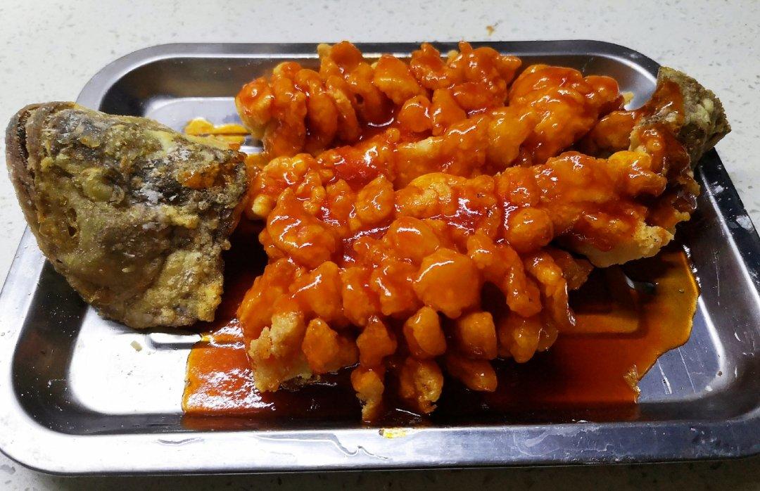 厨师长教大家：“松鼠鱼”的家常做法，酸甜可口