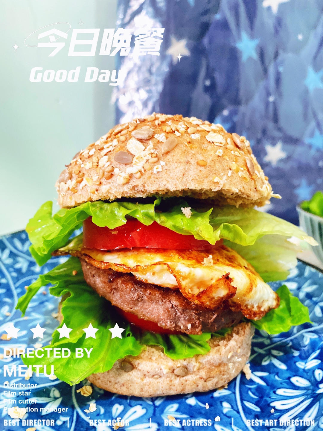 🍔低卡全麦汉堡胚｜低糖低油｜超柔软｜一次发酵｜省时省力