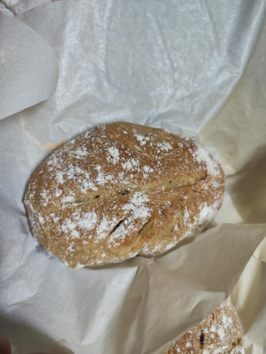 德国婆婆秘方·只多一料·香得上天的全麦核桃蔓越欧包