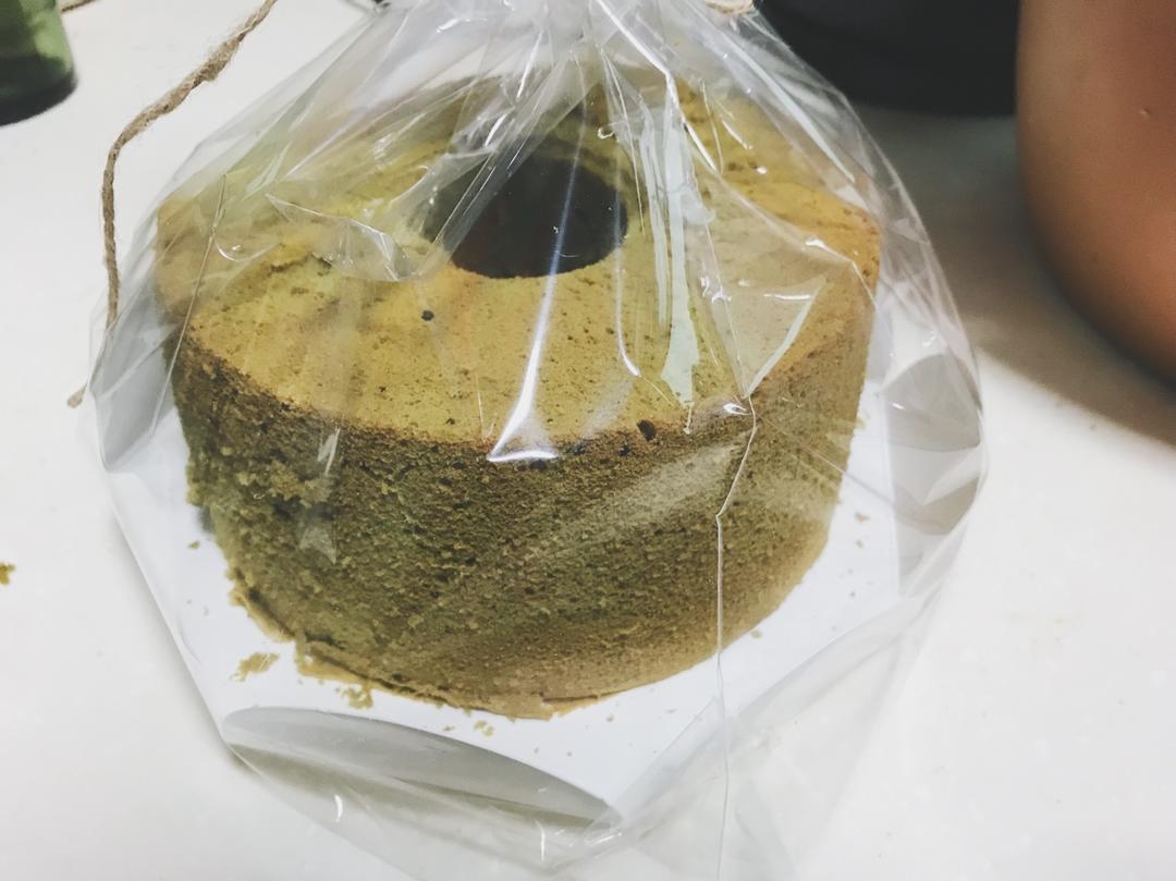 青井老师の抹茶戚风（17cm或18cm中空模）