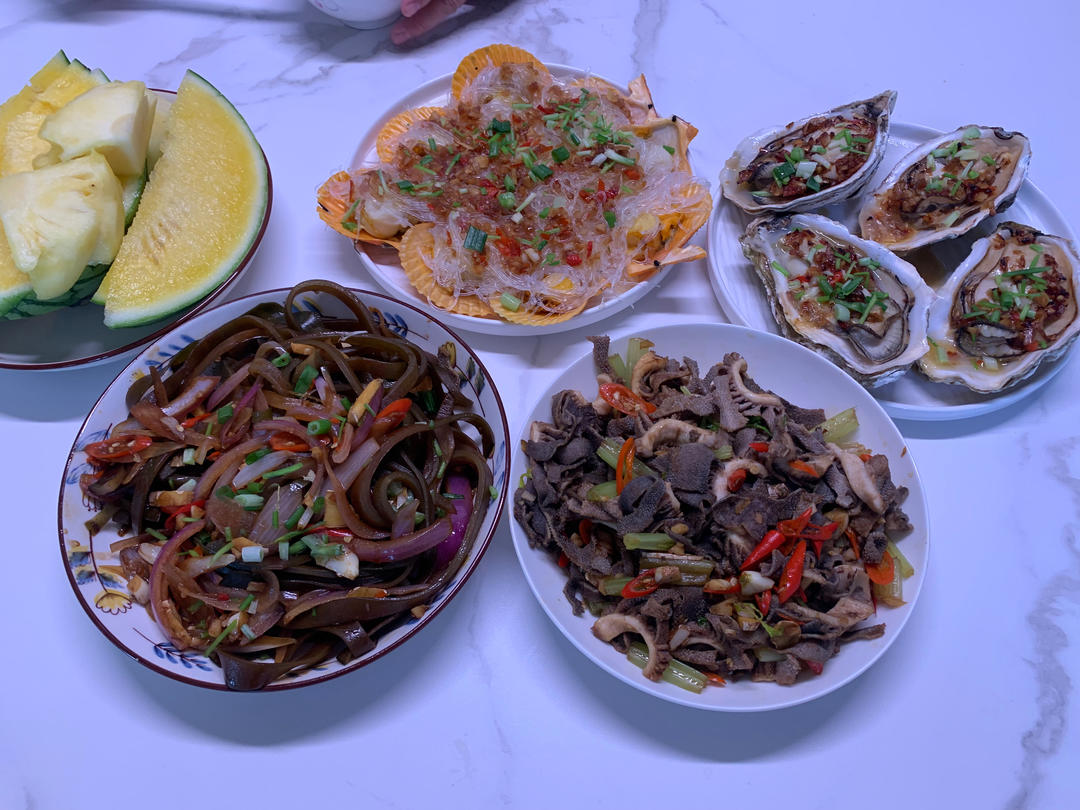 烤生蚝