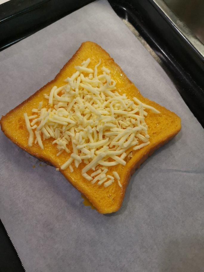 快手芝士烤面包片
