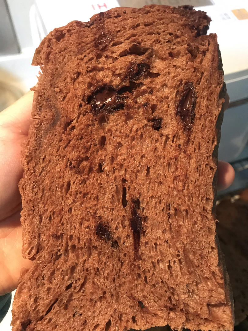 奶油巧克力吐司