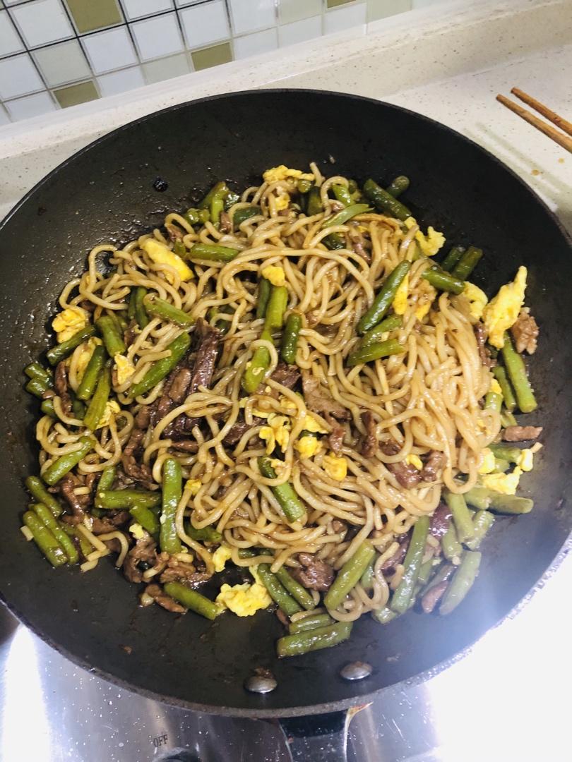 豆角焖面